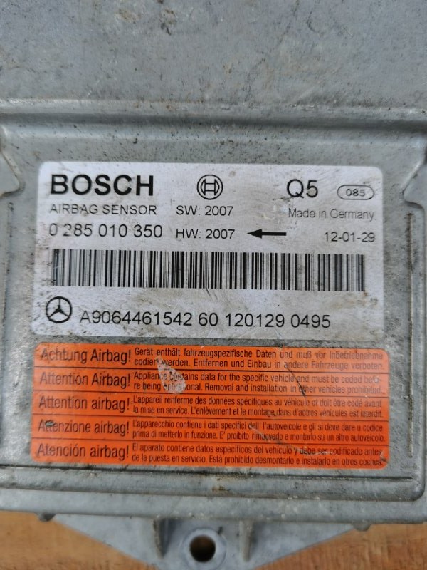 Блок airbag Mercedes Vito 2012 639 рест