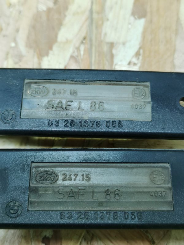 Подсветка номера BMW 5-Series 1989 E34