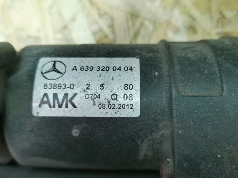 Компрессор пневмоподвески Mercedes Vito 2012 639 рест