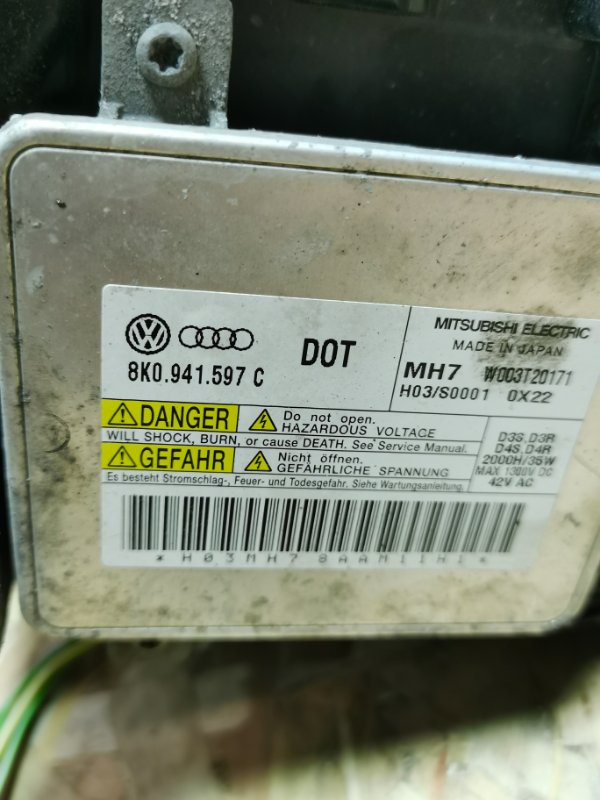 Фара AUDI A6 C6 2011 Рест Седан S-Line