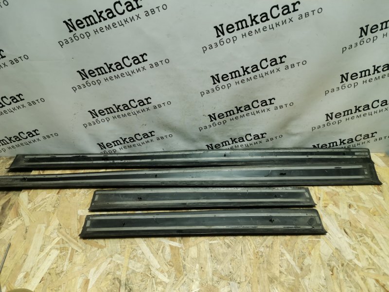 Накладки порога S-Line AUDI A6 C6 2011 Рест Седан S-Line