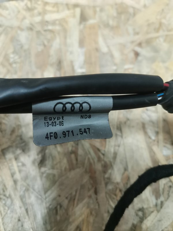 Проводка печки AUDI A6 C6 2011 Рест Седан S-Line