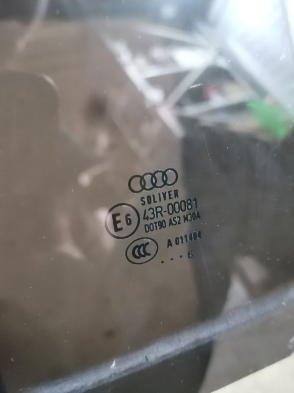 Стекло двери AUDI A6 C6 Allroad quattro 2007 4F