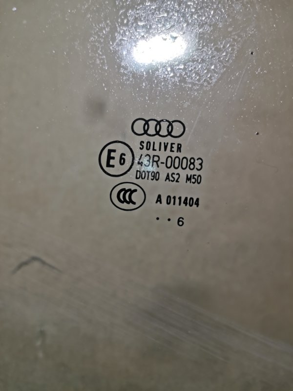 Стекло двери AUDI A6 C6 Allroad quattro 2007 4F