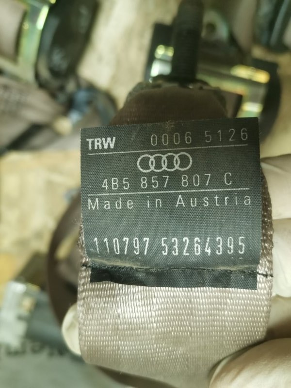 Ремни безопасности AUDI A6 C5 1998 C5