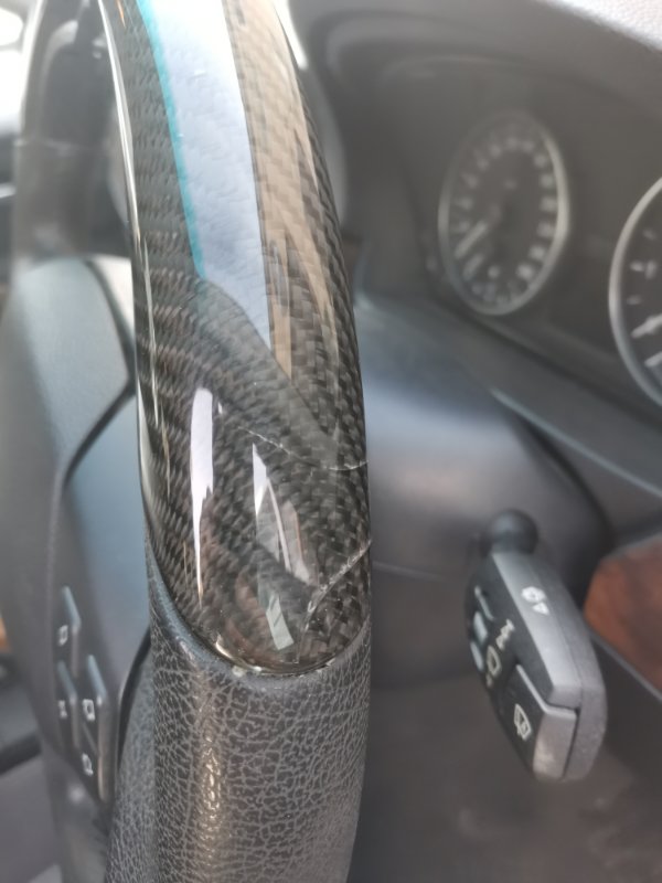 Руль карбон BMW 3-Series E90 2006