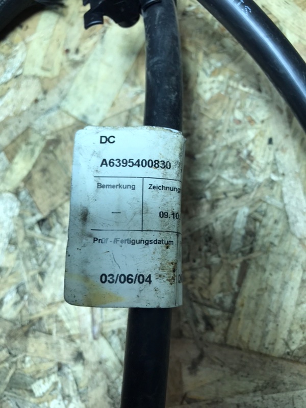 Провод аккумулятора плюсовой Mercedes Vito 2004 639