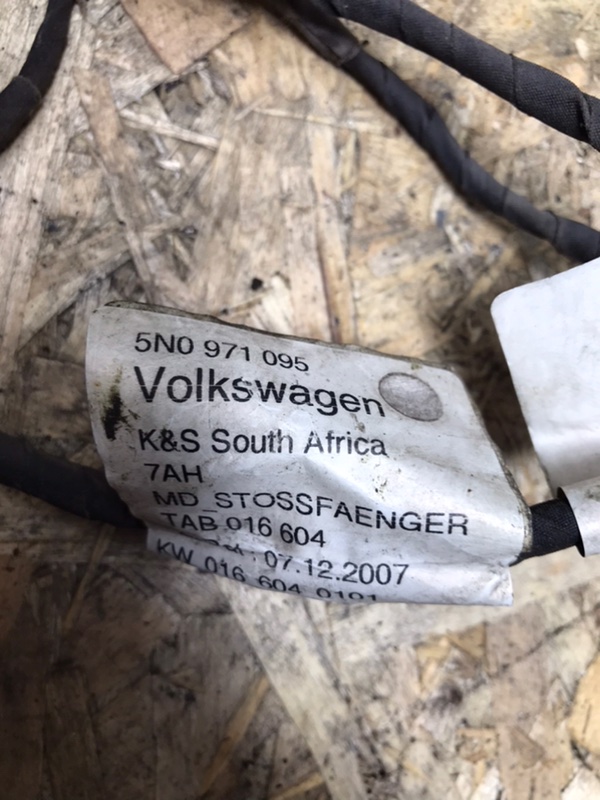Проводка бампера Volkswagen Tiguan 2009 5N1