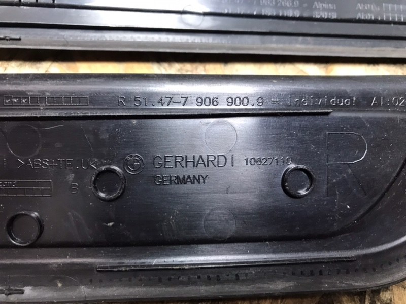 Накладка порога внутренняя BMW 3-Series 2006 E91