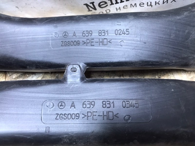 Воздуховод печки Mercedes Vito 2004 639