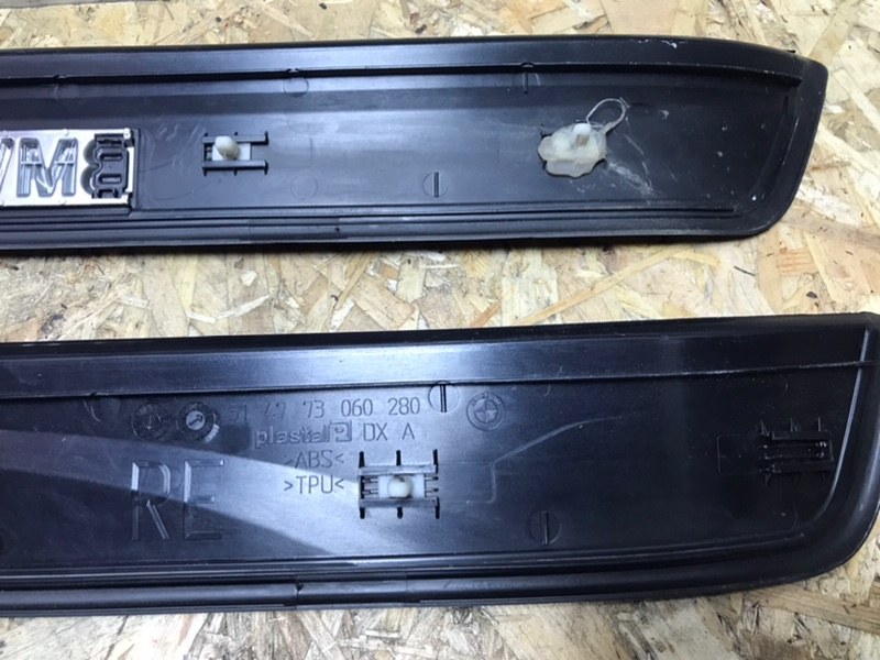 Накладка на порог BMW 3-Series E90 2006
