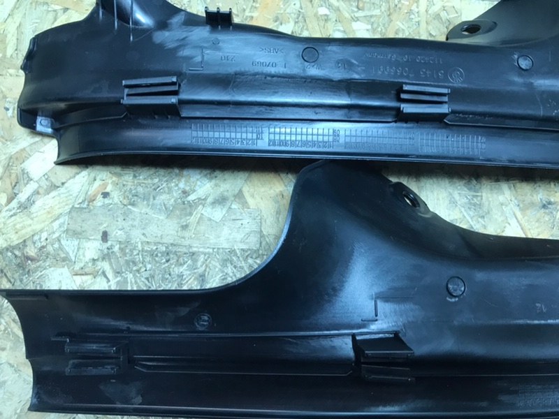 Накладки порогов BMW 3-Series E90 2006