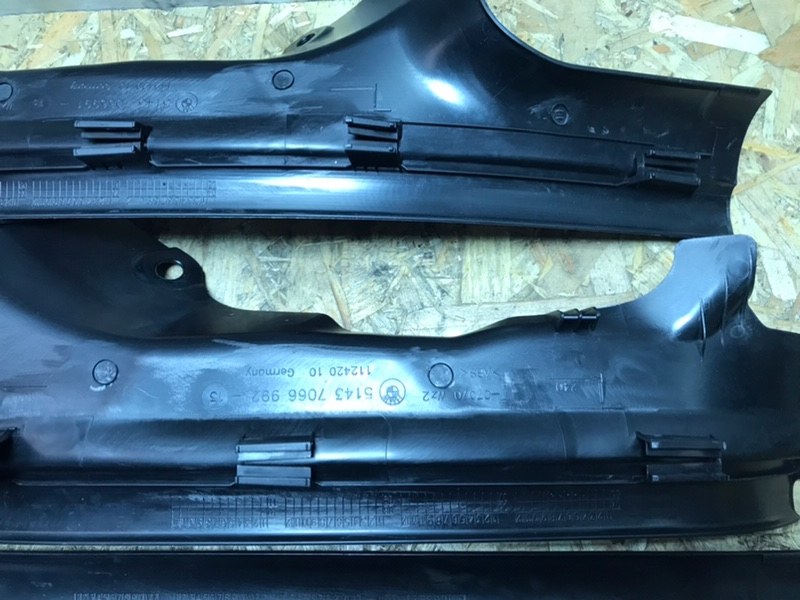 Накладки порогов BMW 3-Series E90 2006