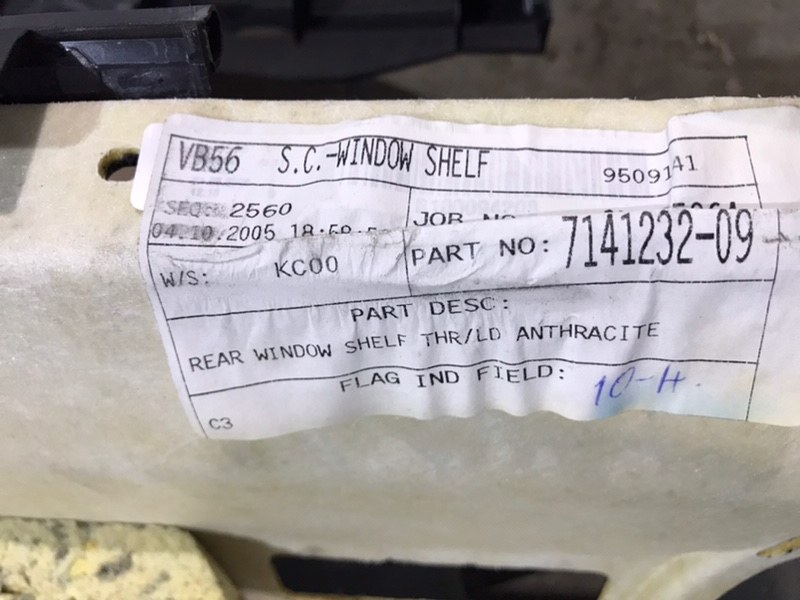 Задняя полка BMW 3-Series E90 2006