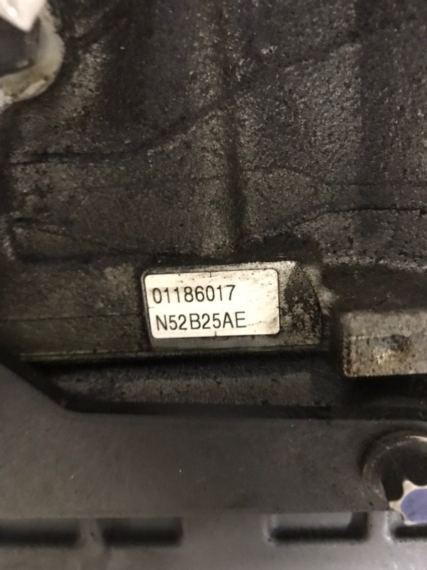 Двигатель N52B25AE BMW 3-Series E90 2006