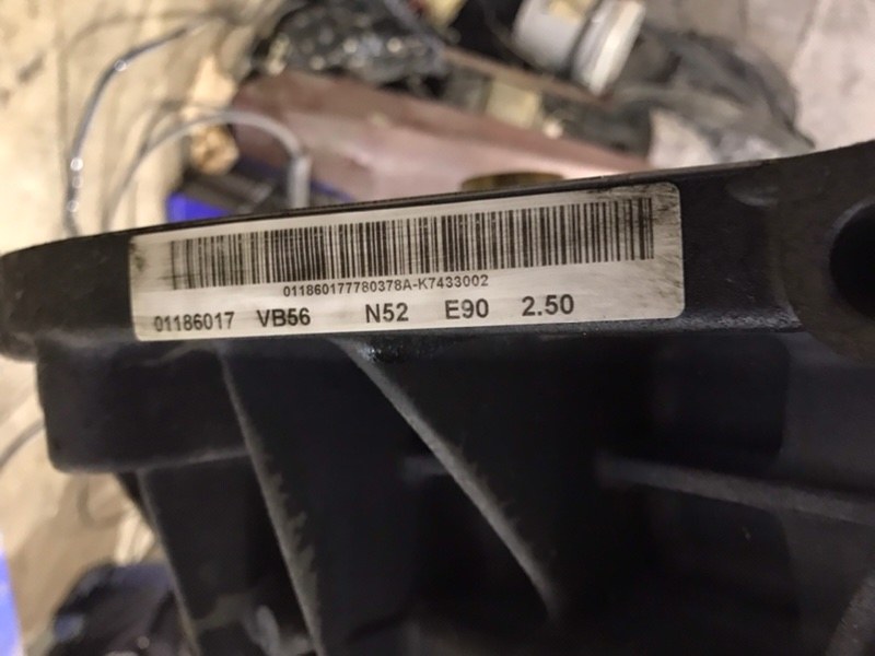 Двигатель N52B25AE BMW 3-Series E90 2006