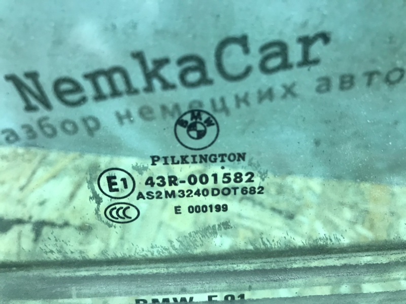 Стекло двери BMW 3-Series 2006 E91