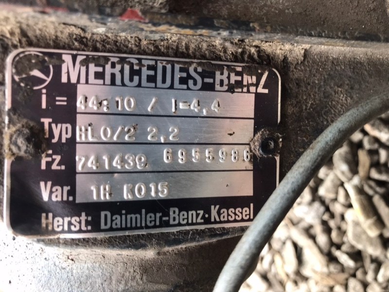 Задний мост в сборе Mercedes T1 1990 309
