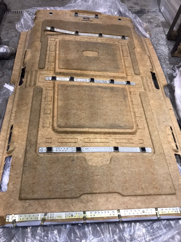 Обшивка потолка LONG Mercedes Vito 2005 639