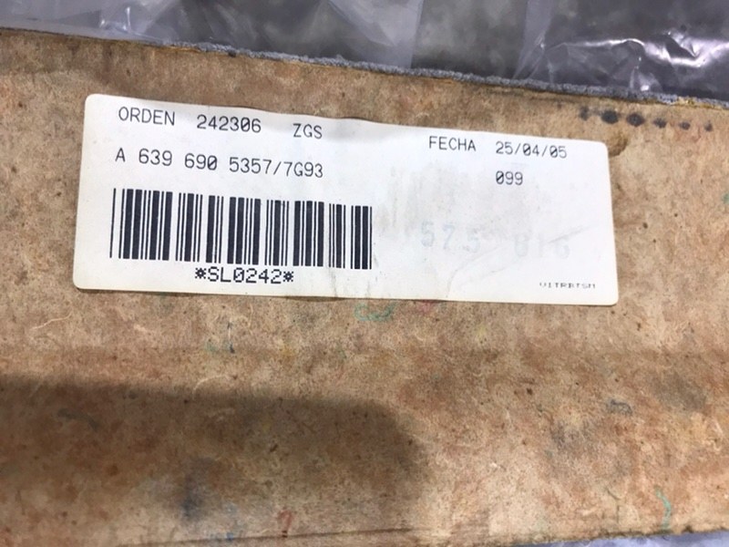 Обшивка потолка LONG Mercedes Vito 2005 639