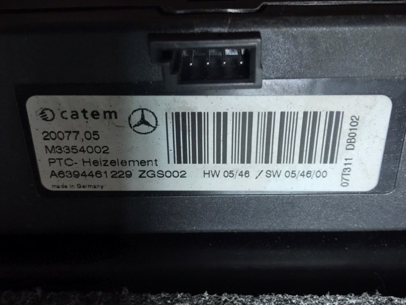 Корпус печки Mercedes Vito 2008 639