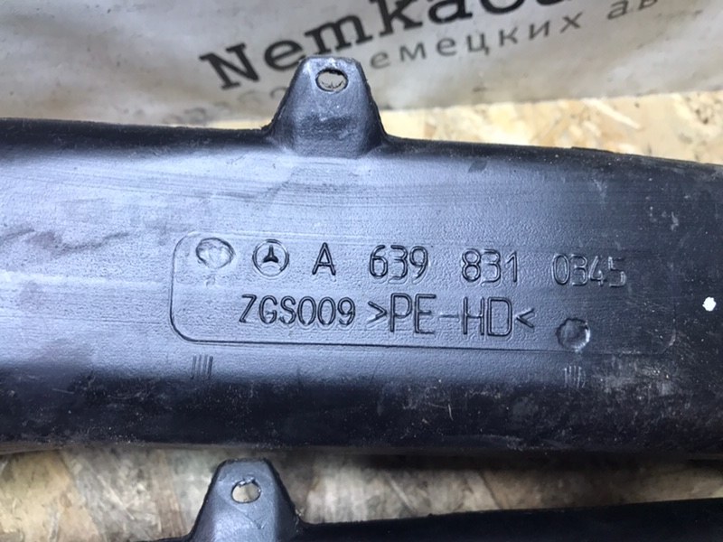 Воздуховод печки Mercedes Vito 2005 639