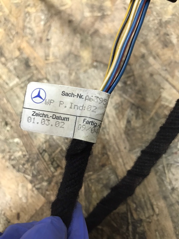 Проводка сдвижной двери Mercedes Vito 2005 639