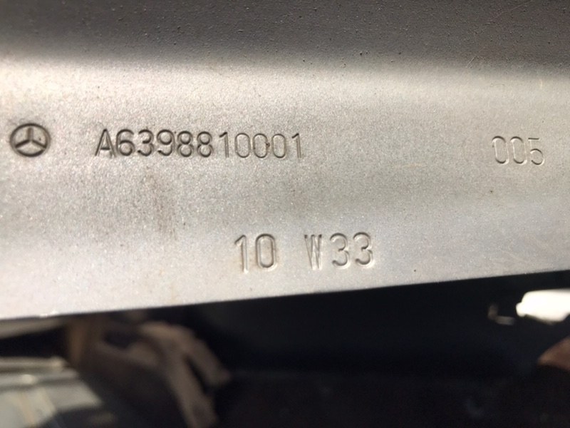Крыло Рестайлинг Mercedes Vito 2010 639 рест