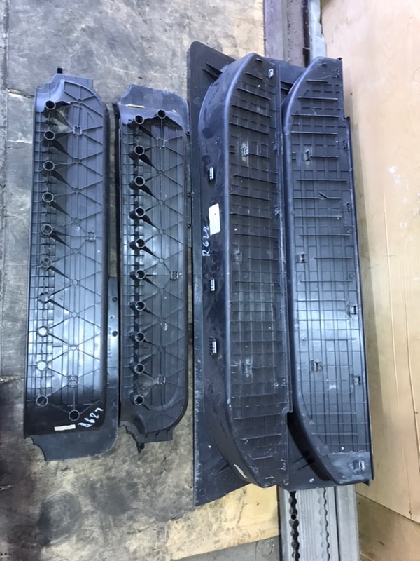 Накладка порога внутренняя (комплект) Mercedes Vito 2010 639 рест