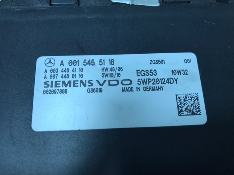 Блок управления АКПП Mercedes Vito 2010 639 рест