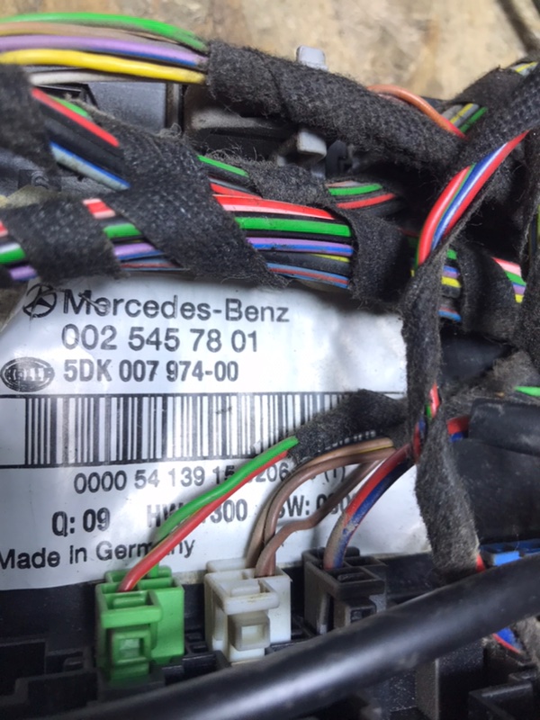 Блок SAM Mercedes C-Class 2000 W203