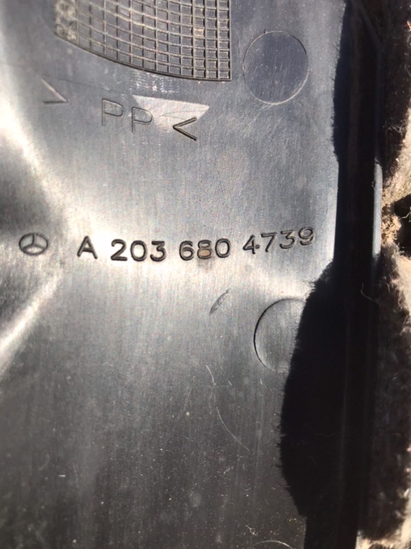 Накладка на торпедо Mercedes C-Class 2000 W203