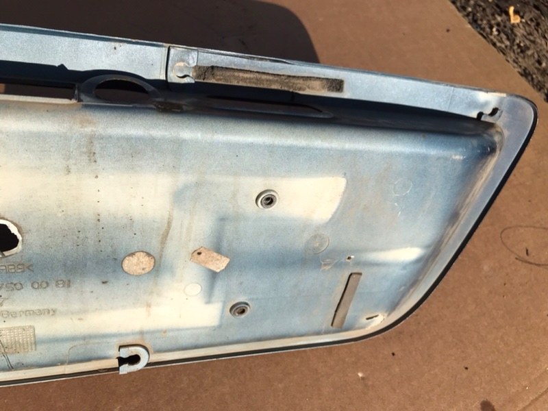 Накладка крышки багажника Mercedes C-Class 2000 W203