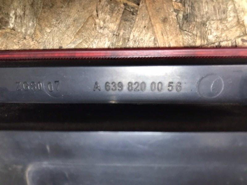 Дополнительный стоп-сигнал Mercedes Vito 2004 639