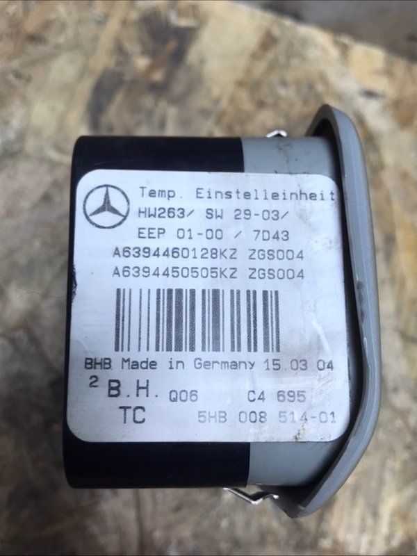 Блок управления климат-контролем Mercedes Vito 2004 639