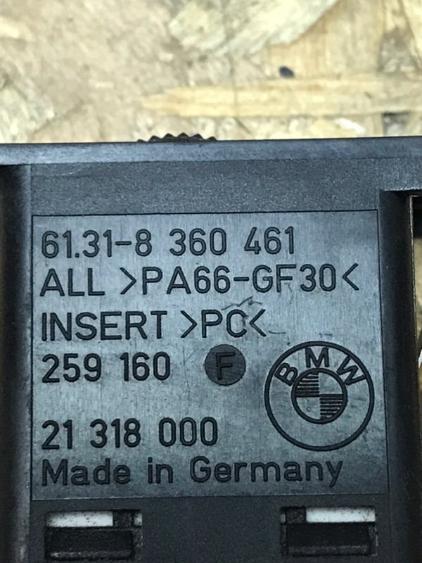 Кнопка подсветки панели приборов BMW 5-Series 1996 E39