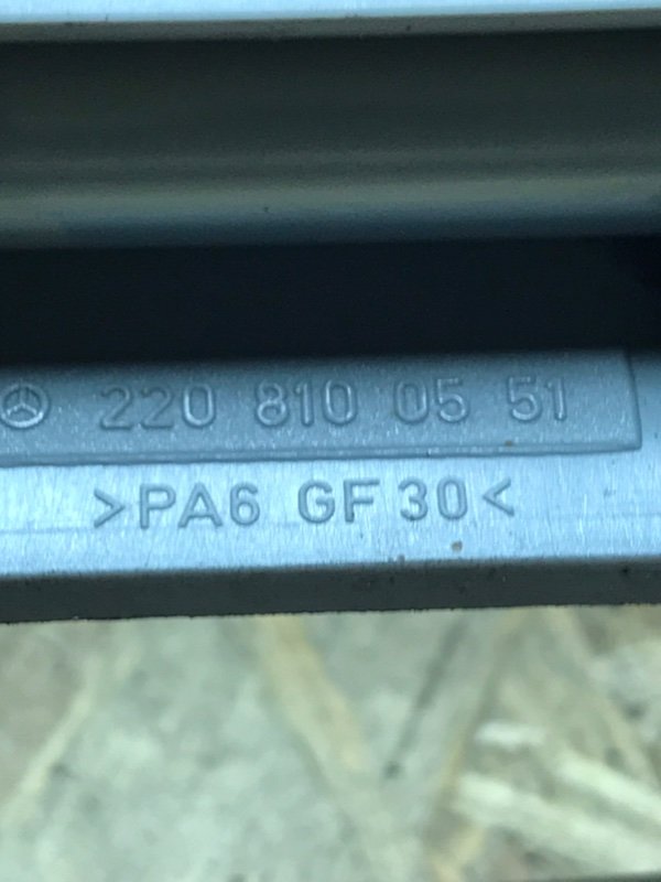 Ручки потолка Mercedes S-Klass 2000 w220