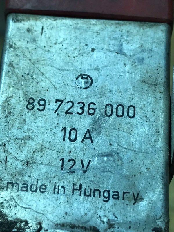 Реле перегрузки Mercedes E-Classe 1993 W124 250D