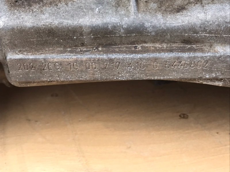 МКПП Mercedes C180 1996 W202