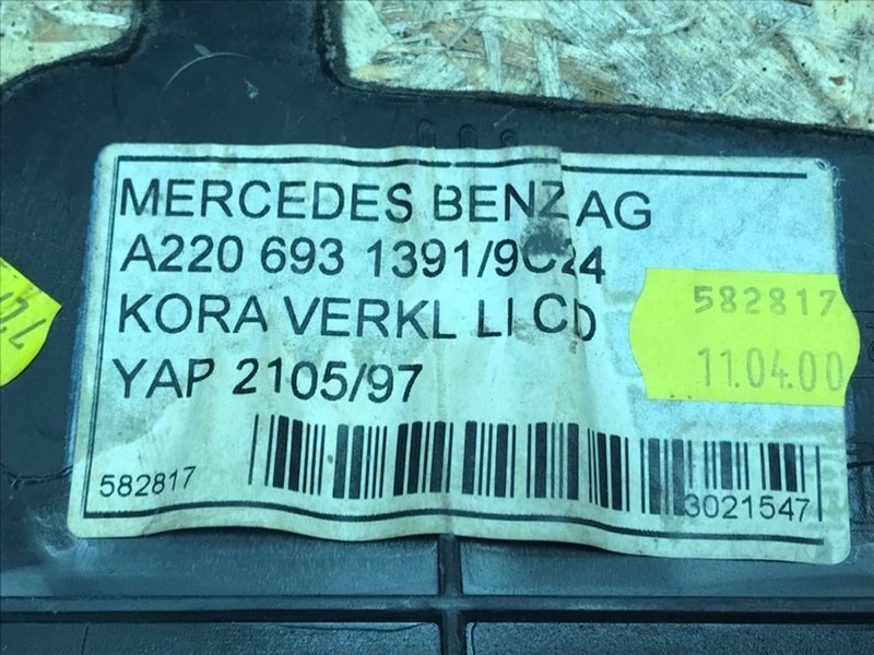 Обшивка багажника Mercedes S-Klass 2000 w220