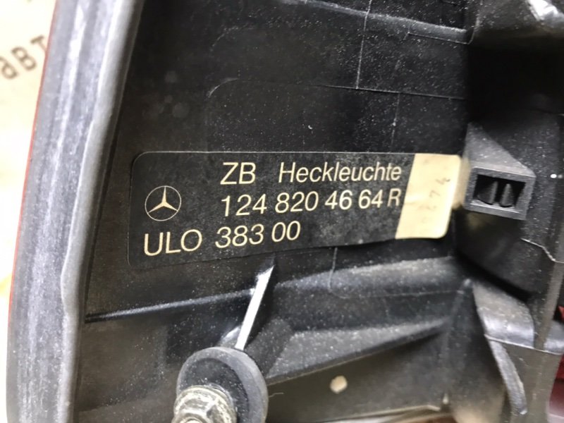 Фонари Mercedes E200T 1993 W124