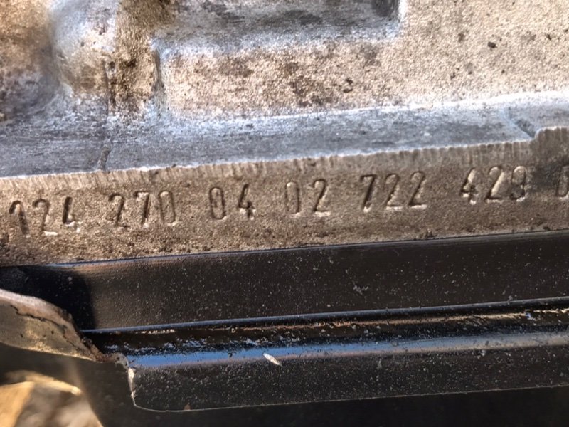 АКПП 722.429 Mercedes W124 1989 E260