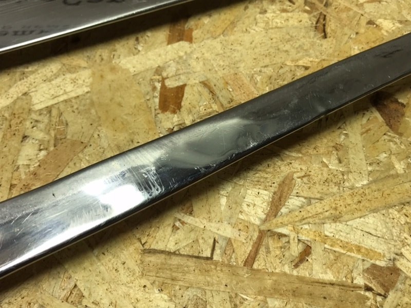 Хром молдинг бампера Mercedes W124 1993 E320