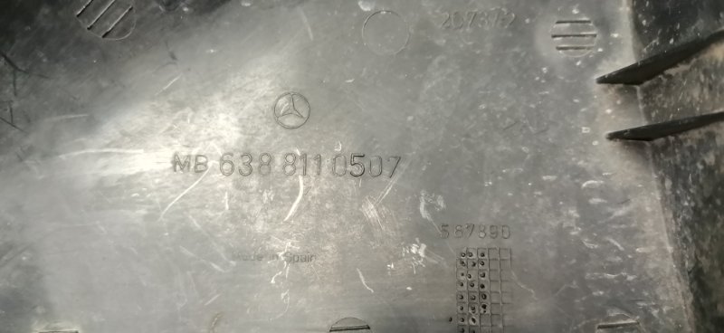 Накладка зеркала Mercedes Vito 1996 638