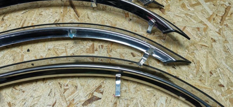 Хром накладки арки крыла Mercedes W126 1988 420SE