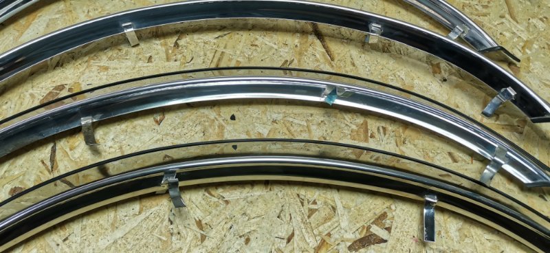 Хром накладки арки крыла Mercedes W126 1988 420SE