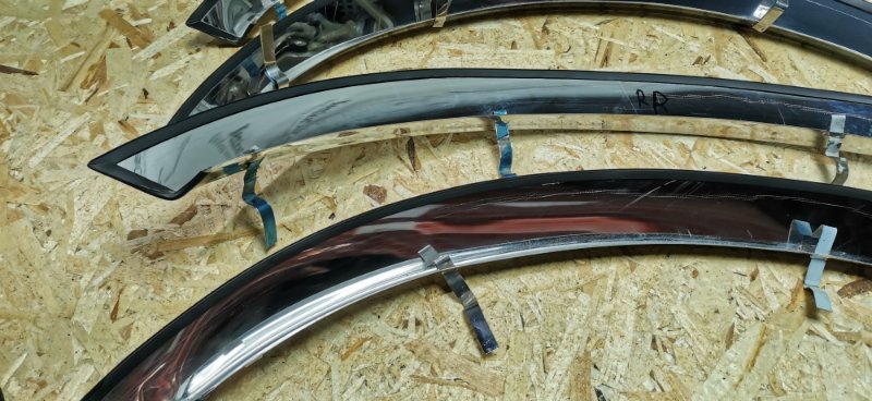 Хром накладки арки крыла Mercedes W126 1988 420SE
