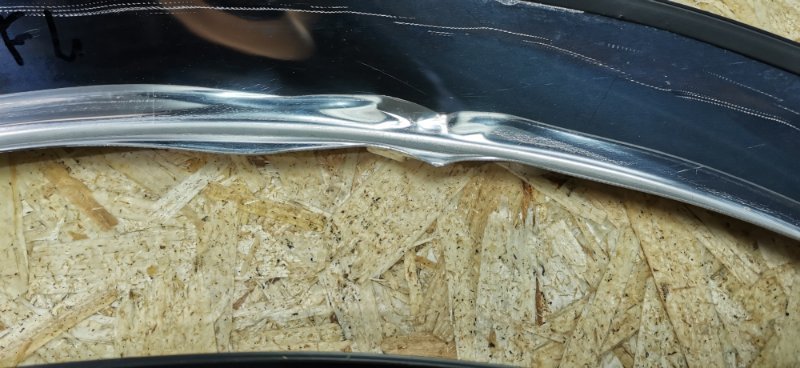 Хром накладки арки крыла Mercedes W126 1988 420SE