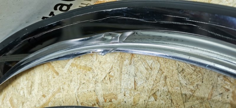 Хром накладки арки крыла Mercedes W126 1988 420SE