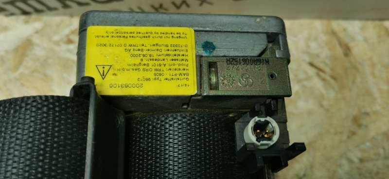 Ремень безопасности Mercedes S-Klass 2000 w220